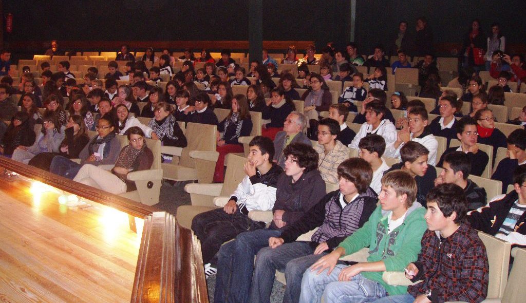 Alumnos del Colegio San José en Salamanca